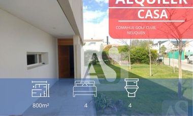 ALQUILER CASA COMAHUE GOLF CLUB