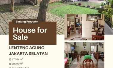 Rumah cluster di Lenteng agung Jakarta Selatan