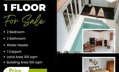 Dijual Villa 1 lantai Masih terawat baik & siap huni  lokasi jimbaran