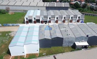 JUAL GUDANG BARU 24x8m SIAP PAKAI DEKAT TOL NAROGONG CILEUNGSI BOGOR