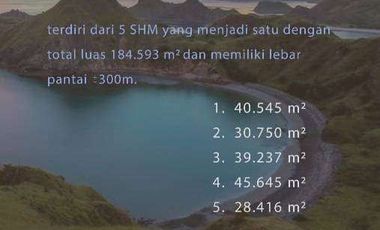 Tanah Luas 18Ha di Labuan Bajo Pinggir Pantai