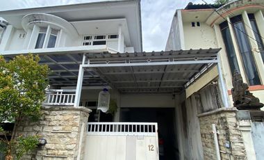 Rumah 2lt 150m2 kaw elit pusat kota gatsu tengah jl6mtr garase 2mobil
