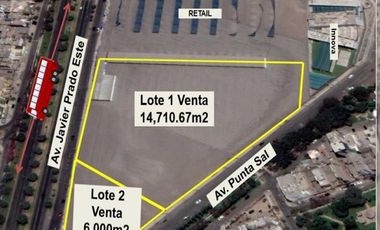 Terreno en Ate Vitarte