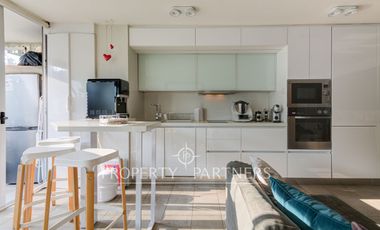 Departamento remodelado vista Cerro San Cristóbal, Providencia