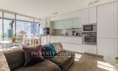 Departamento remodelado vista Cerro San Cristóbal, Providencia