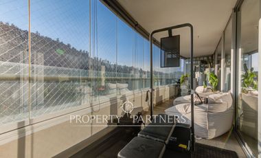 Departamento remodelado vista Cerro San Cristóbal, Providencia