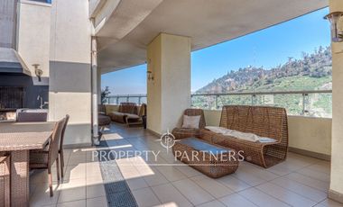 Departamento remodelado vista Cerro San Cristóbal, Providencia