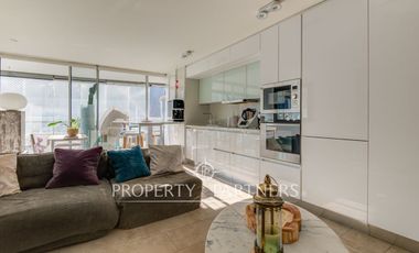 Departamento remodelado vista Cerro San Cristóbal, Providencia