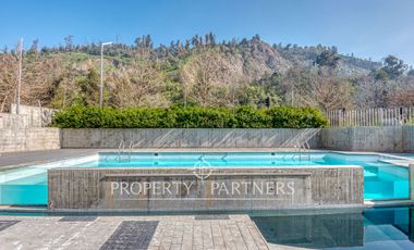 Departamento remodelado vista Cerro San Cristóbal, Providencia