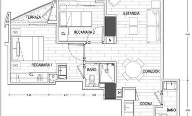 DEPARTAMENTO EN RENTA EN ADAMANT LEÓN GUANAJUATO