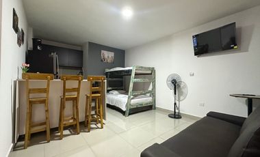 Se Alquila Apartaestudio En El Eucaristico Residencial Totalmente Amoblado, Para Rentas Cortas O Larga Estancia