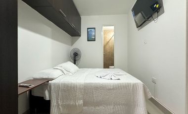 Se Alquila Apartaestudio En El Eucaristico Residencial Totalmente Amoblado, Para Rentas Cortas O Larga Estancia