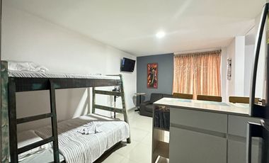 Se Alquila Apartaestudio En El Eucaristico Residencial Totalmente Amoblado, Para Rentas Cortas O Larga Estancia