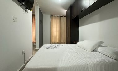 Se Alquila Apartaestudio En El Eucaristico Residencial Totalmente Amoblado, Para Rentas Cortas O Larga Estancia