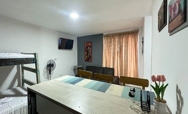 Se Alquila Apartaestudio En El Eucaristico Residencial Totalmente Amoblado, Para Rentas Cortas O Larga Estancia