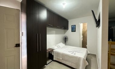 Se Alquila Apartaestudio En El Eucaristico Residencial Totalmente Amoblado, Para Rentas Cortas O Larga Estancia