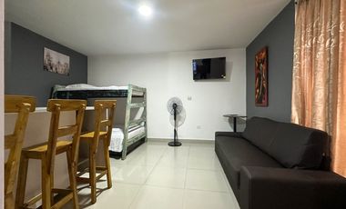 Se Alquila Apartaestudio En El Eucaristico Residencial Totalmente Amoblado, Para Rentas Cortas O Larga Estancia