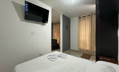 Se Alquila Apartaestudio En El Eucaristico Residencial Totalmente Amoblado, Para Rentas Cortas O Larga Estancia