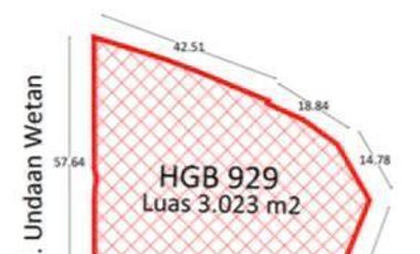 DIJUAL! TANAH DI KAWASAN STRATEGIS TENGAH KOTA SURABAYA
