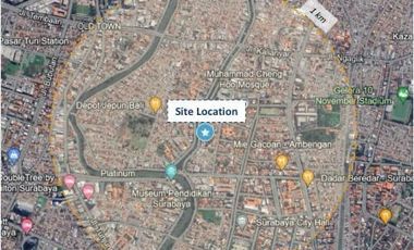 DIJUAL! TANAH DI KAWASAN STRATEGIS TENGAH KOTA SURABAYA