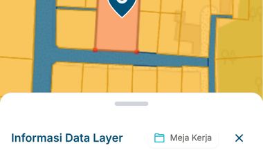 Dijual tanah 1972m² IDR 750 juta per are dipurigading jimbaran Kuta Selatan Badung Bali