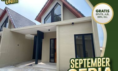 Hunian Asri 1 Lantai dengan Fasilitas Lengkap di Triyagan