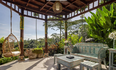For Sale Villa in Tegalalang Ubud With View Ricefield