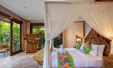 For Sale Villa in Tegalalang Ubud With View Ricefield