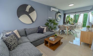 CASA EN VENTA EN PLAYA DEL CARMEN 3 HABITACIONES CON GYM, CASA CLUB ALBERCA, AREA GRILL