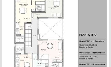 VENTA Depto Monoambiente c/Terraza exclusiva- San Nicolás 300-Echesortu, Rosario