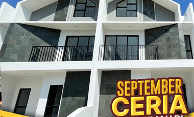 Rumah Skandinavian 580jt free biaya notaris