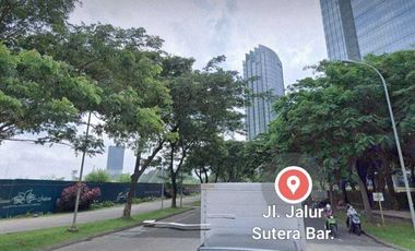 Disewakan Kavling Komersial Jalur Sutera Barat, Alam Sutera, Tangerang