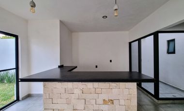 Casa en preventa, alberca y jardin privados en Yautepec, Morelos