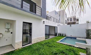 Casa en preventa, alberca y jardin privados en Yautepec, Morelos