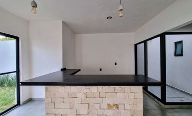 Casa en preventa, alberca y jardin privados en Yautepec, Morelos