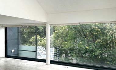 Renta departamento PH en Polanco con terraza y balcones.