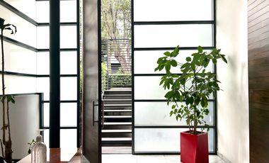 Renta departamento PH en Polanco con terraza y balcones.
