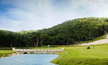 VENTA TERRENO CAMPECHE COUNTRY CLUB FRENTE LAGO EN CAMPO DE GOLF