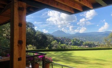 Renta casa con hermosa vista Valle de Bravo