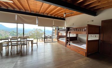 Renta casa con hermosa vista Valle de Bravo