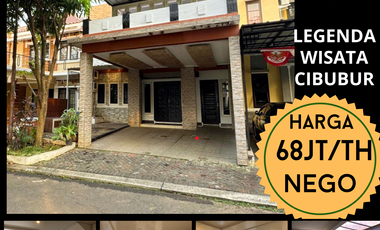 Disewakan murah, rumah semi furnished di Legenda Wisata Cibubur