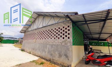 Tanah pinggir jalan besar bonus tempat usaha obyek wisata di Klaten