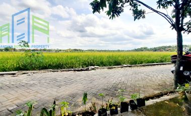 Rumah view pemandangan sawah dekat wisata waduk cengklik boyolali