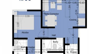 APARTAMENTO EN ARRIENDO EN EL SOL /MANIZALES