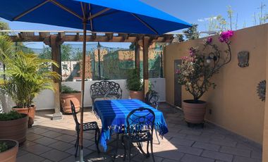 Casa en renta en Coyoacán en condominio amueblada