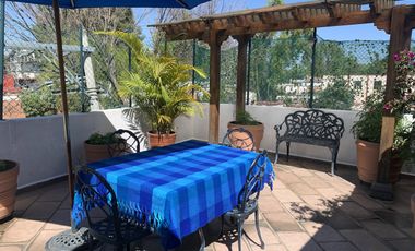 Casa en renta en Coyoacán en condominio amueblada