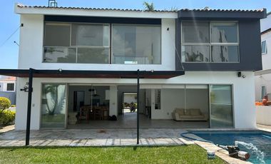 Casa en Renta en Paraíso Country Club Cuernavaca Morelos.