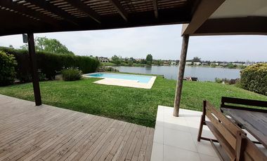 Alquiler temporario enero, Casa Al Lago, 6 ambientes, Pileta, San Agustín, Villanueva, Tigre.