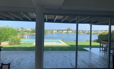 Alquiler temporario enero, Casa Al Lago, 6 ambientes, Pileta, San Agustín, Villanueva, Tigre.