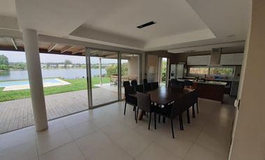 Alquiler temporario enero, Casa Al Lago, 6 ambientes, Pileta, San Agustín, Villanueva, Tigre.